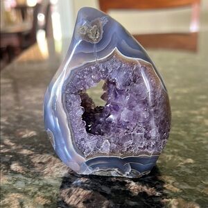 Amethyst Agate Flame